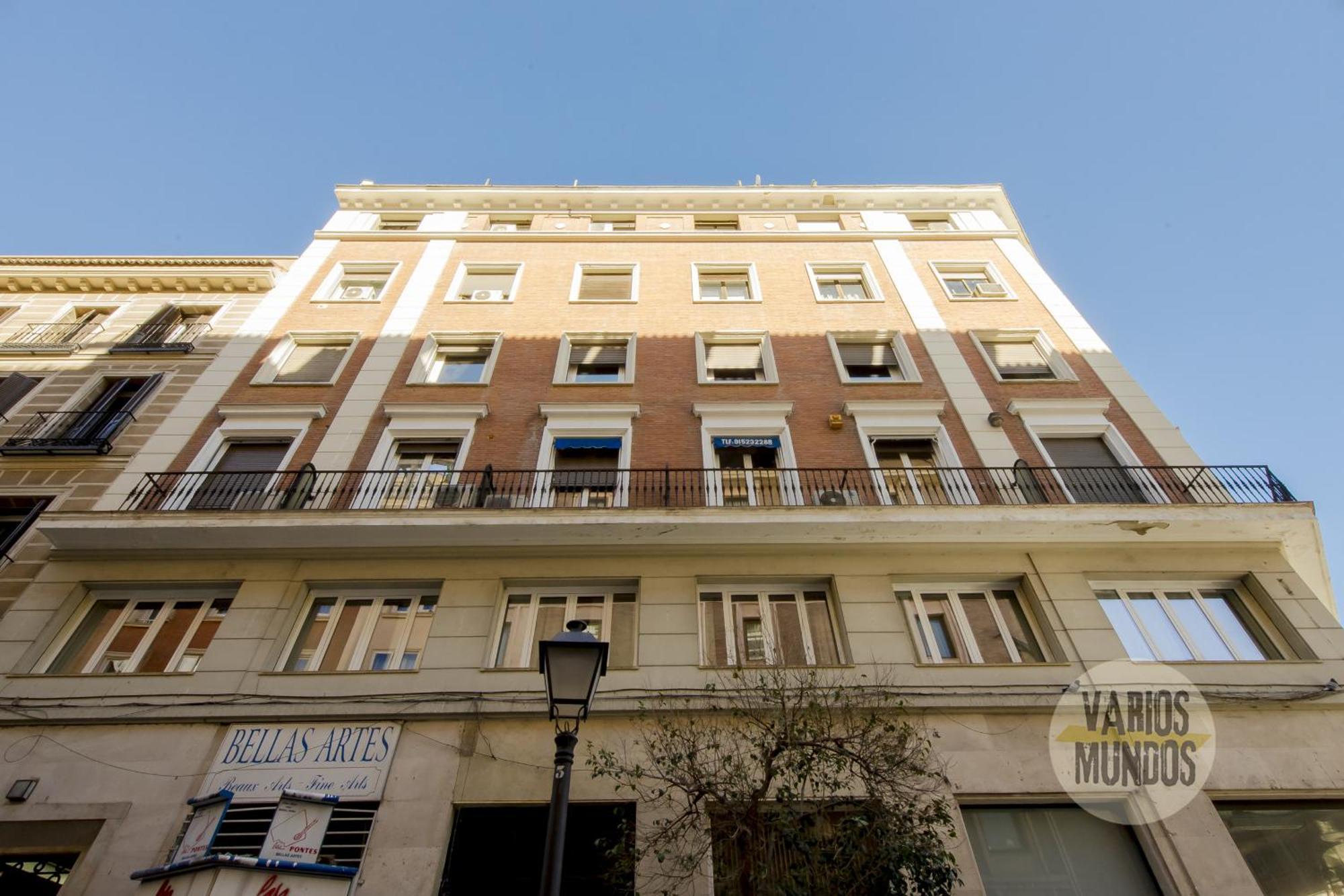 Bright Apt Para 4Pax En Gran Via-Plaza De Carmen E2 Madri Exterior foto
