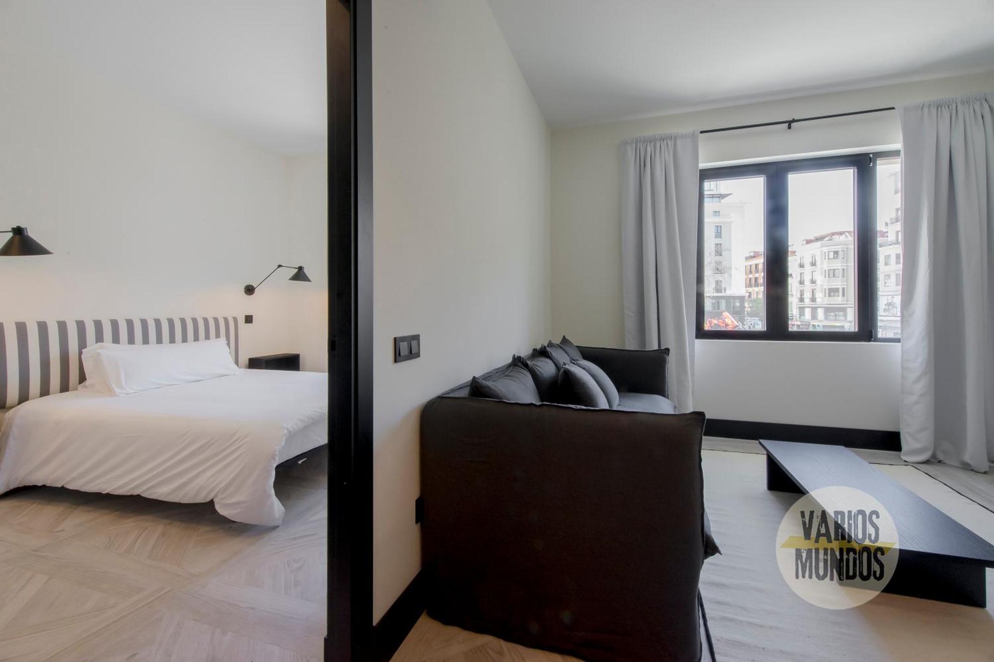 Bright Apt Para 4Pax En Gran Via-Plaza De Carmen E2 Madri Exterior foto