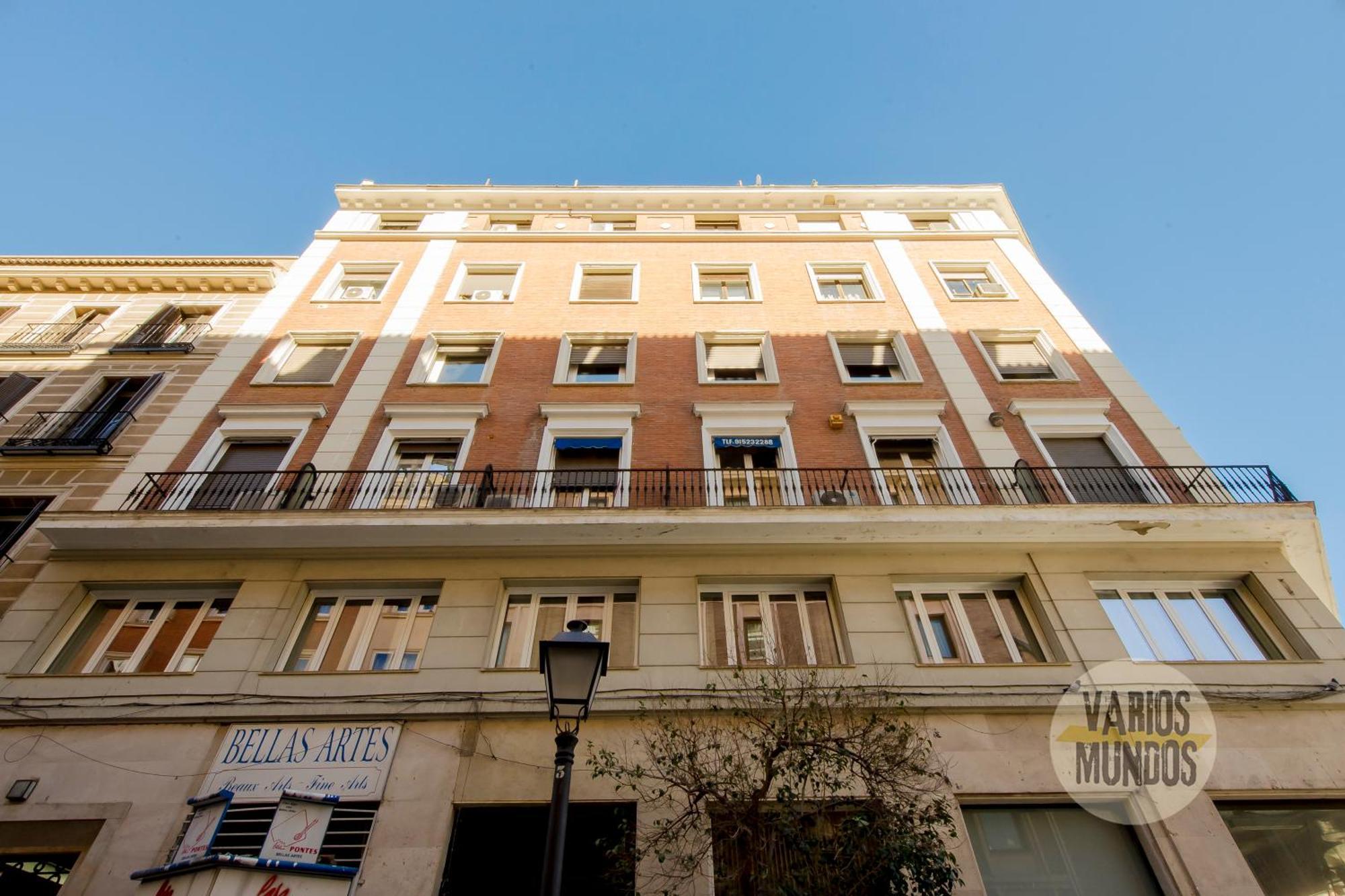 Bright Apt Para 4Pax En Gran Via-Plaza De Carmen E2 Madri Exterior foto
