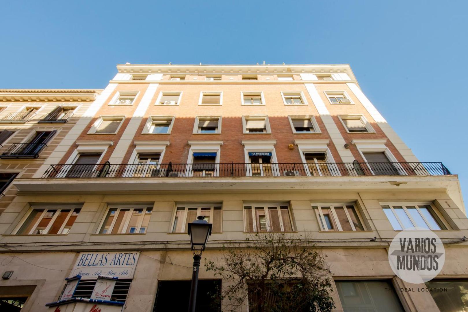 Bright Apt Para 4Pax En Gran Via-Plaza De Carmen E2 Madri Exterior foto