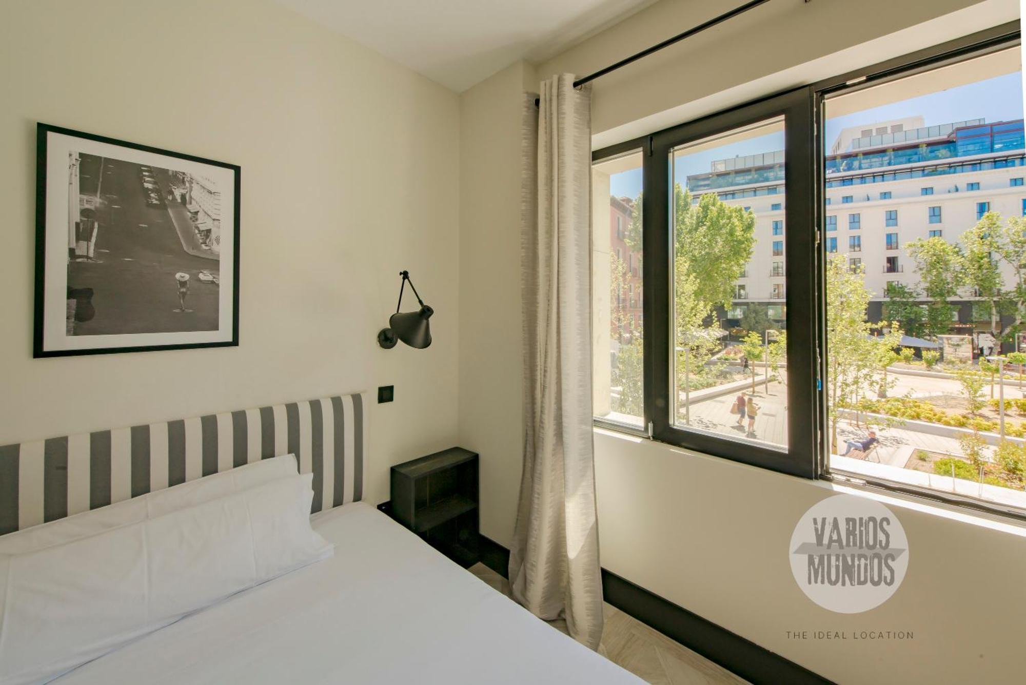 Bright Apt Para 4Pax En Gran Via-Plaza De Carmen E2 Madri Exterior foto
