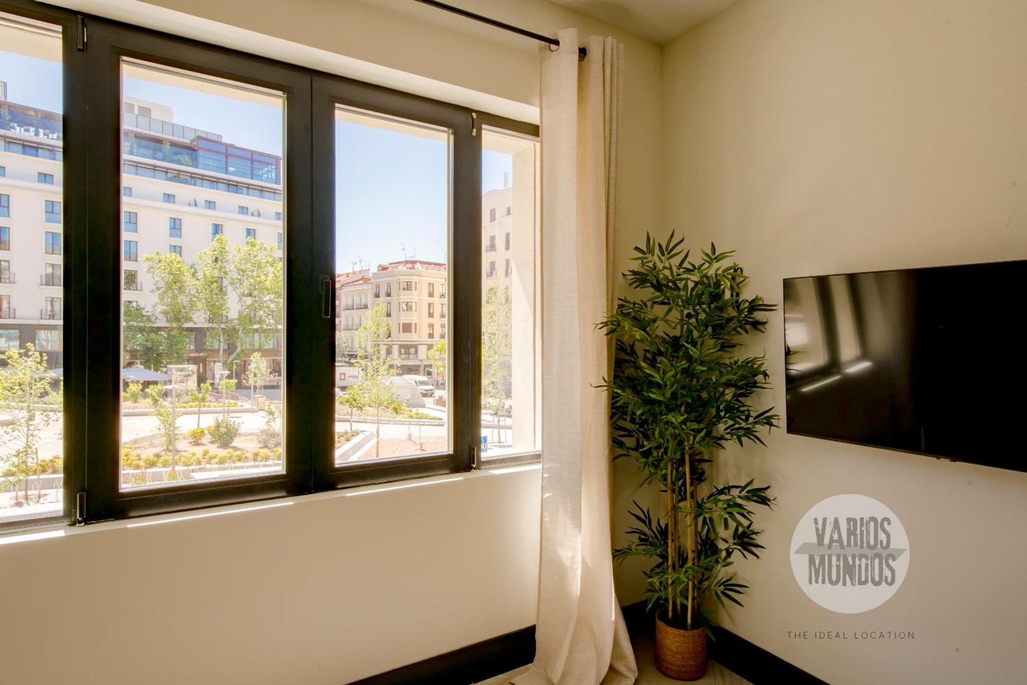Bright Apt Para 4Pax En Gran Via-Plaza De Carmen E2 Madri Exterior foto